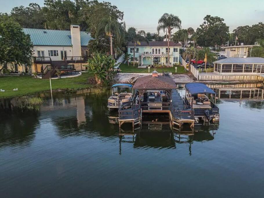 Lakefront Duplex With Pontoon Boat 2 Bedroom Home เมาท์ดอรา ภายนอก รูปภาพ